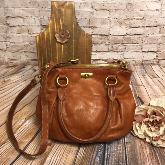 J. Crew Handbags - J CREW LEATHER MINI BROMPTON HOBO
